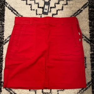Hilfiger Red Skirt- Sz 8